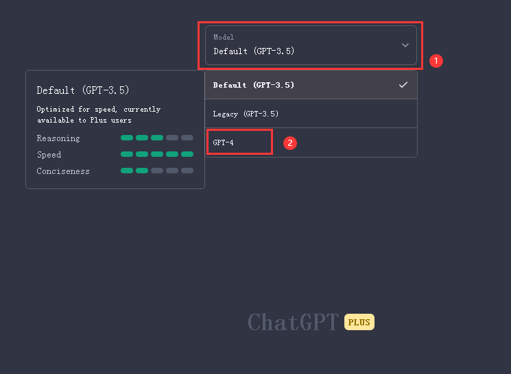 ChatGPT-3.5怎么切换升级到chatgpt-4？